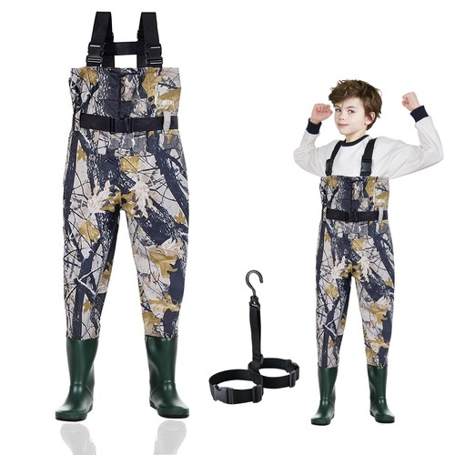 Ouzong kids chest waders - chest,
