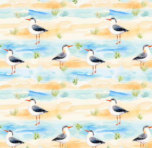 Watercolour waders sew - watercolour, waders!