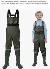 HISEA Kids Chest Waders with