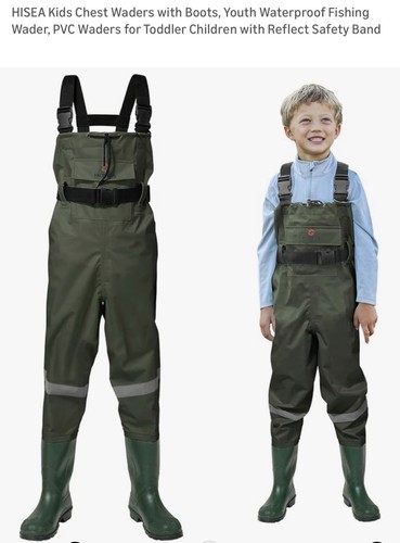 Hisea kids chest waders - kids, with
