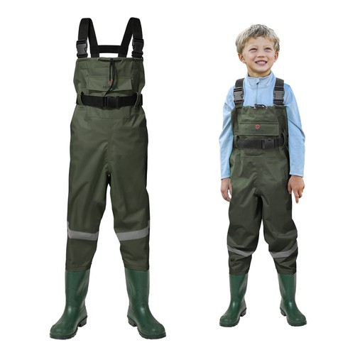 Hisea kids chest waders youth - hisea,