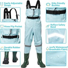 Kids Chest Waders with Boots