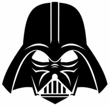 DARTH WADER VINYL STICKER FOR
